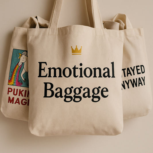 Why My Tote Bag Has More Emotional Baggage Than I Do